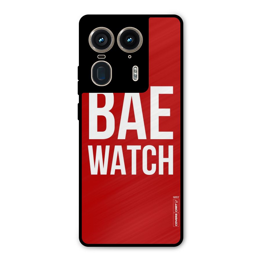 Bae Watch Metal Back Case for Motorola Edge 50 Ultra