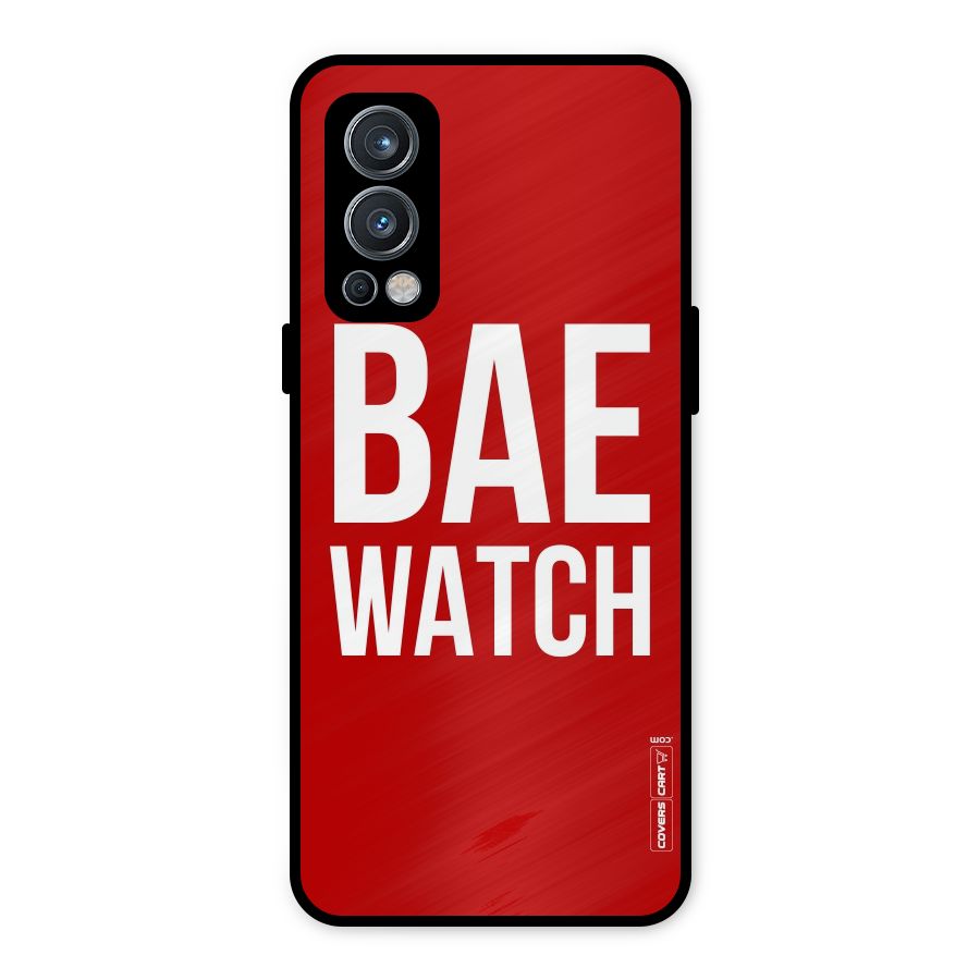 Bae Watch Metal Back Case for OnePlus Nord 2 5G