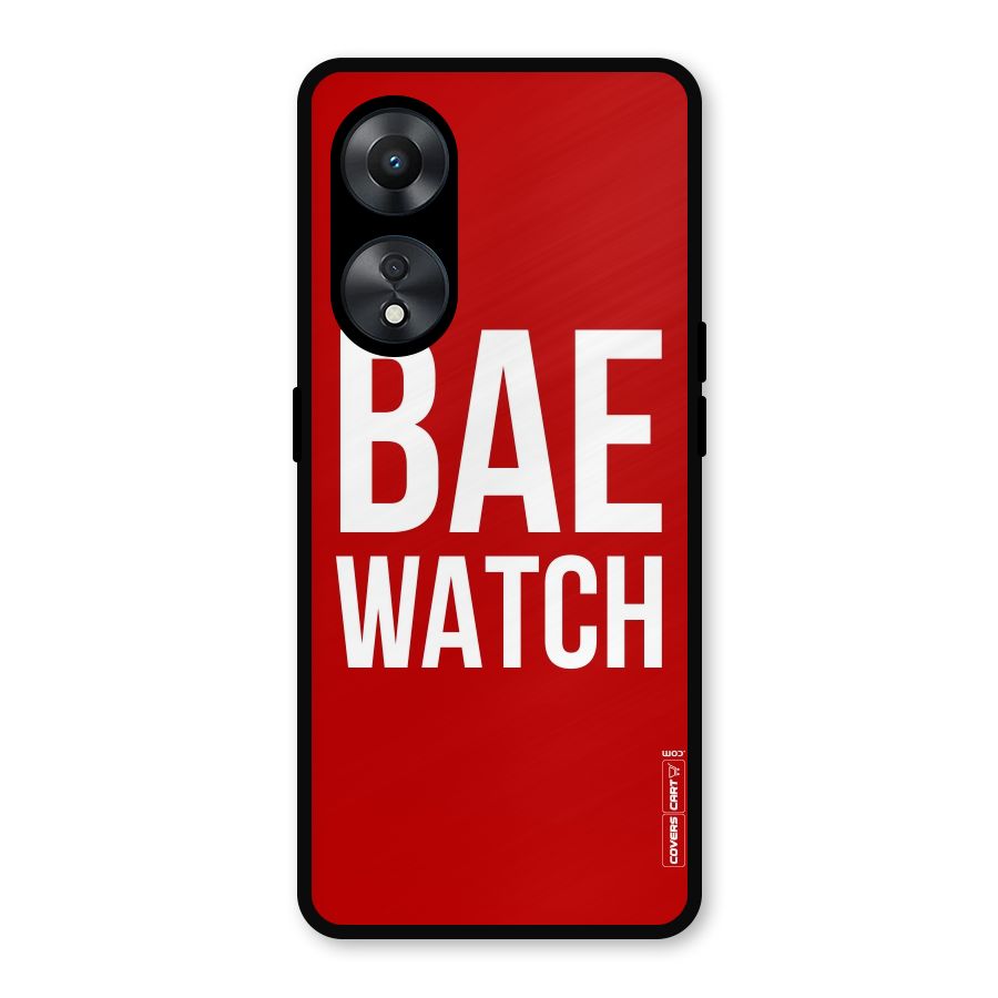 Bae Watch Metal Back Case for Oppo A78