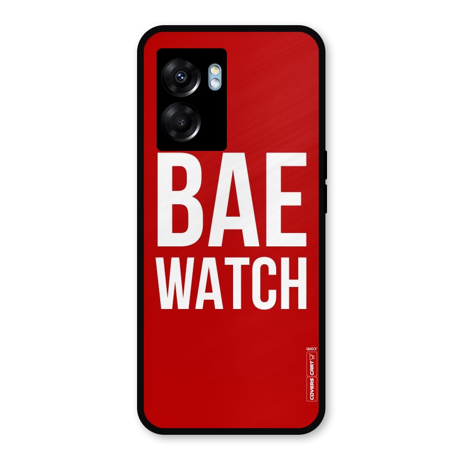 Bae Watch Metal Back Case for Oppo K10 (5G)