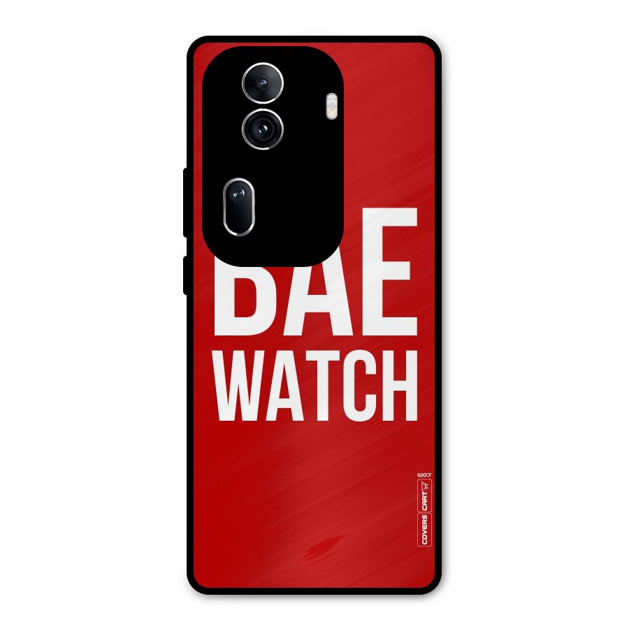 Bae Watch Metal Back Case for Oppo Reno11 Pro 5G