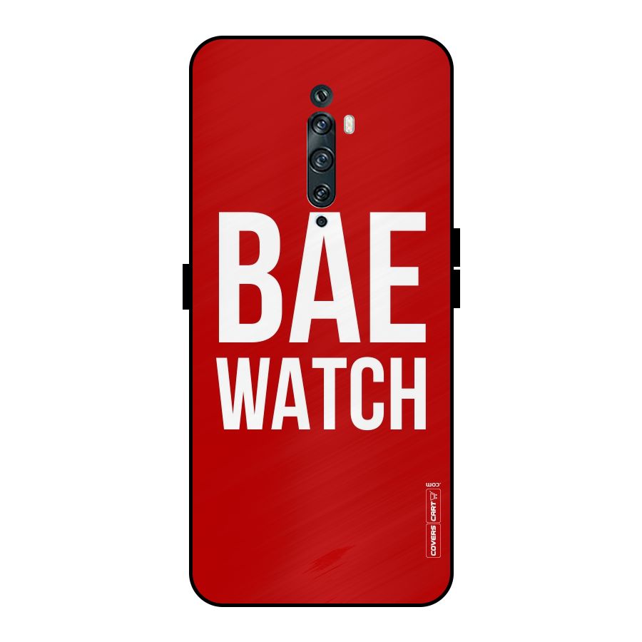 Bae Watch Metal Back Case for Oppo Reno2 Z