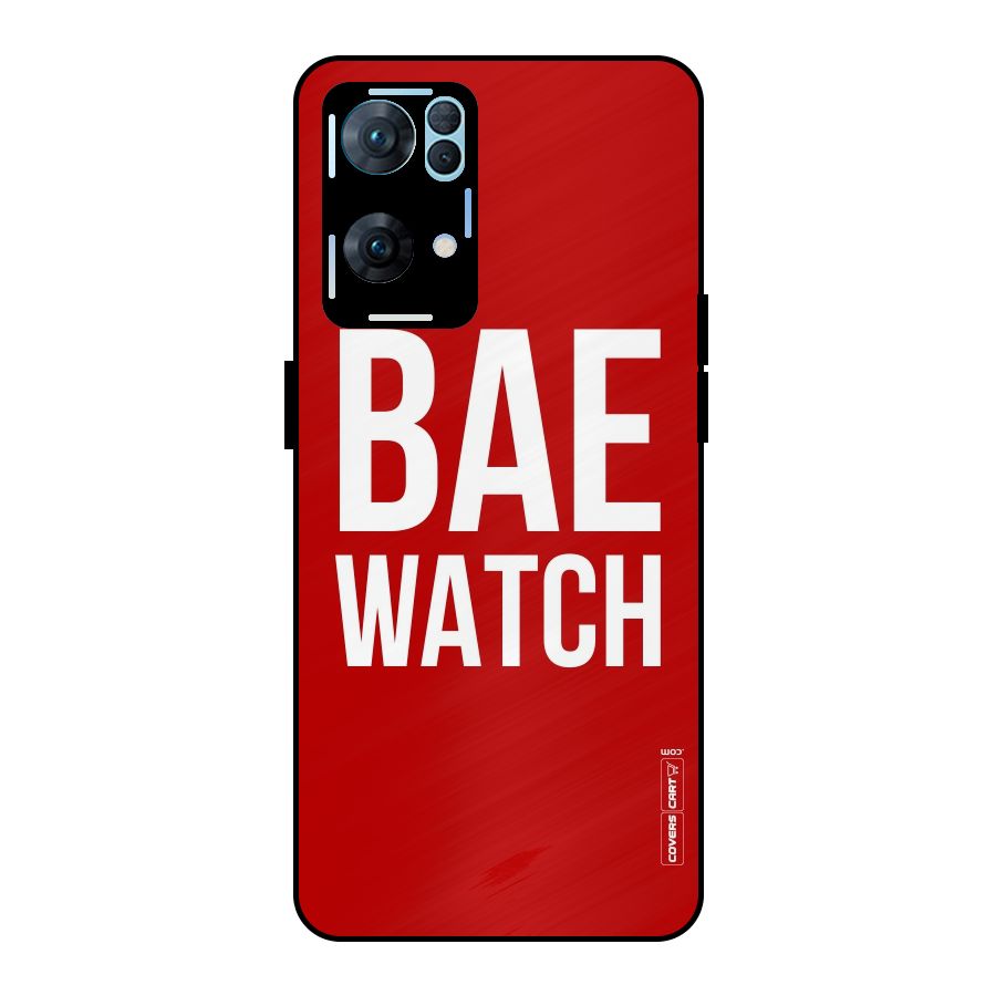 Bae Watch Metal Back Case for Oppo Reno7 Pro 5G