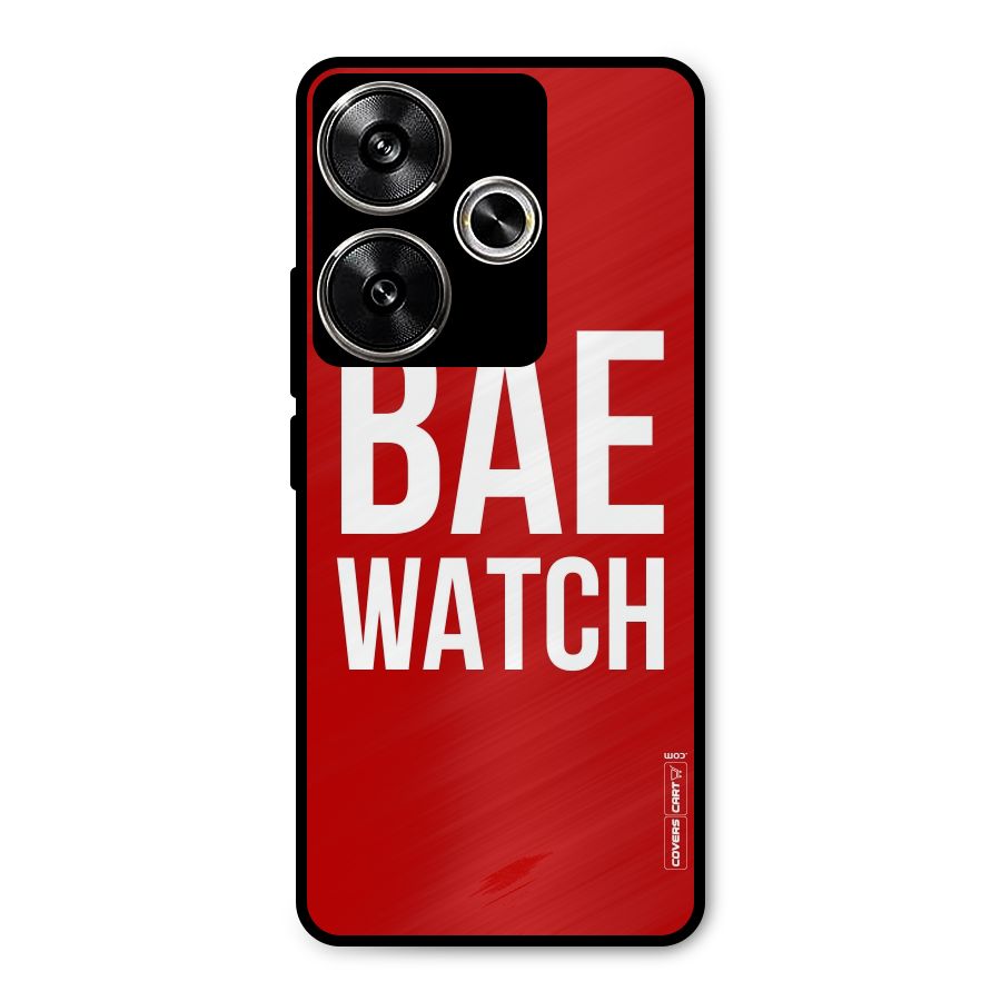 Bae Watch Metal Back Case for Poco F6