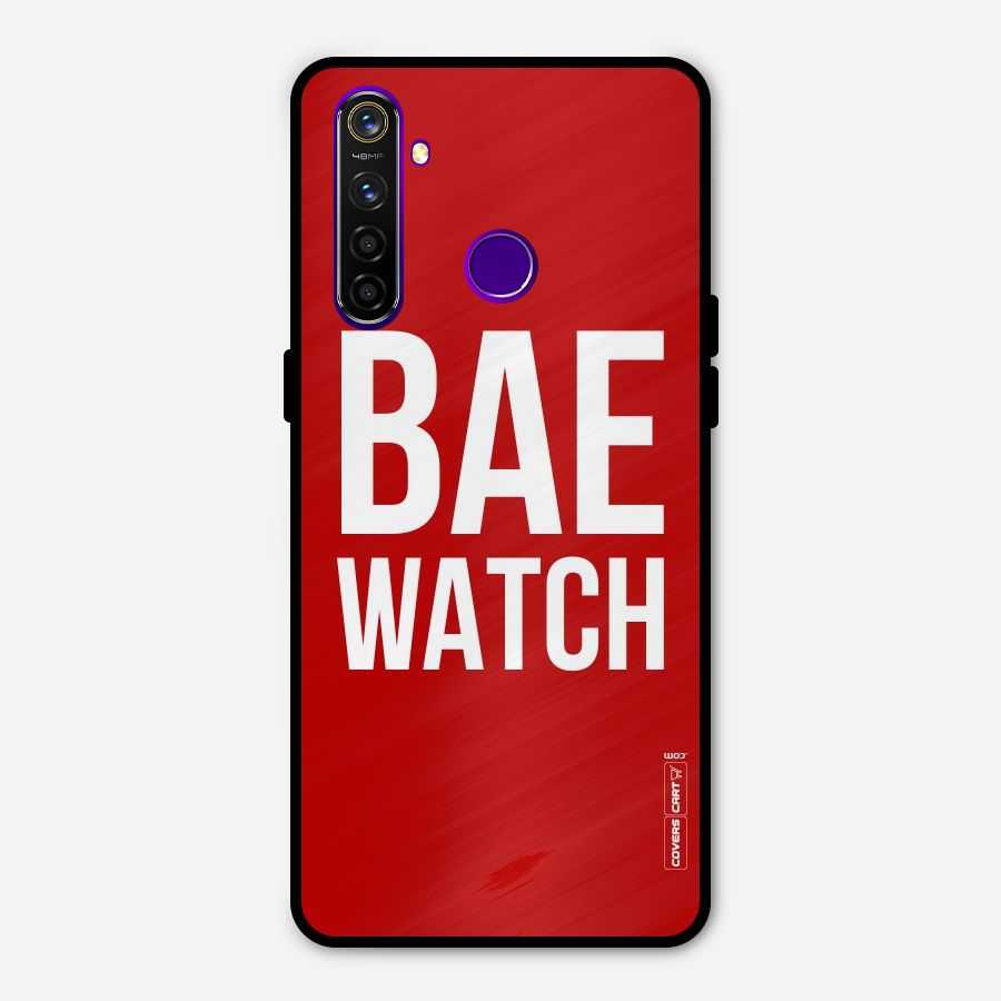 Bae Watch Metal Back Case for Realme 5 Pro