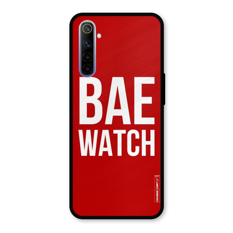Bae Watch Metal Back Case for Realme 6