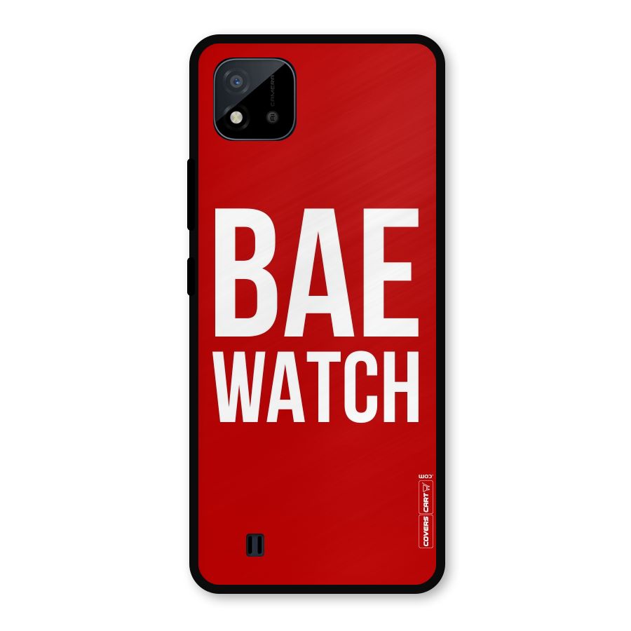Bae Watch Metal Back Case for Realme C11 2021