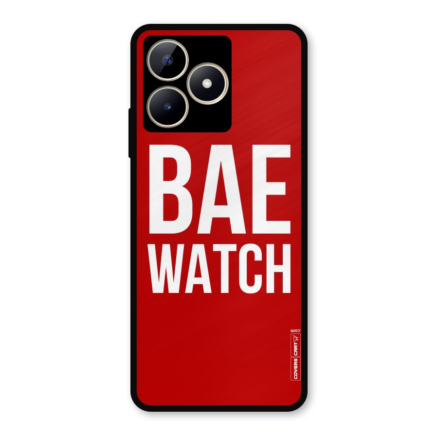 Bae Watch Metal Back Case for Realme C53