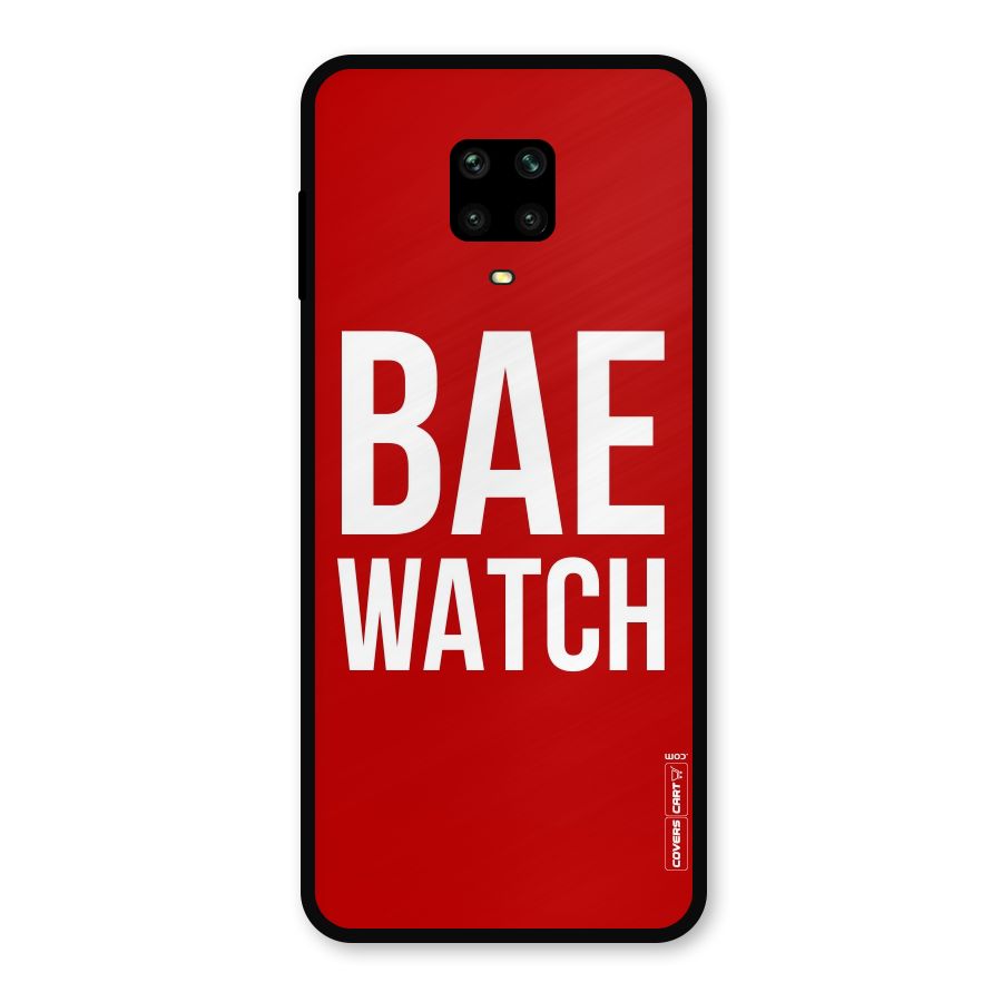 Bae Watch Metal Back Case for Redmi Note 10 Lite