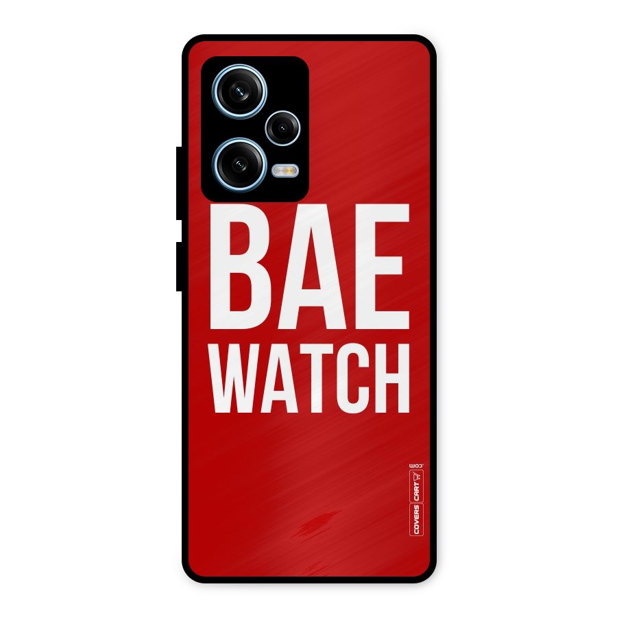 Bae Watch Metal Back Case for Redmi Note 12 Pro