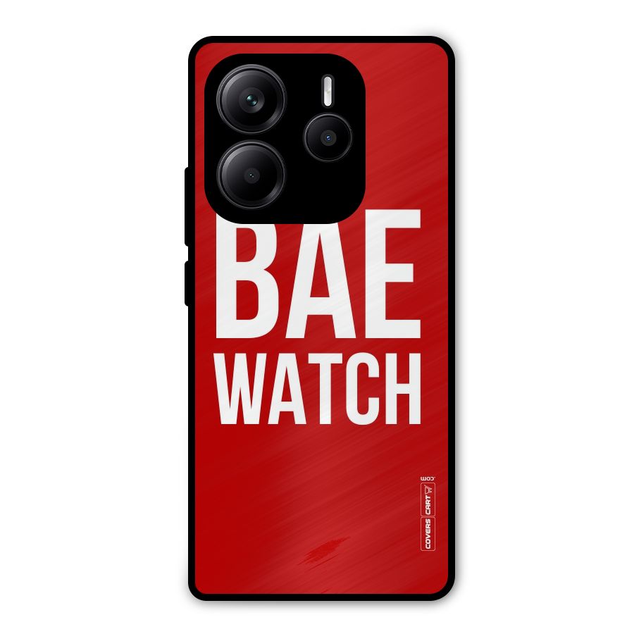Bae Watch Metal Back Case for Redmi Note 14 5G