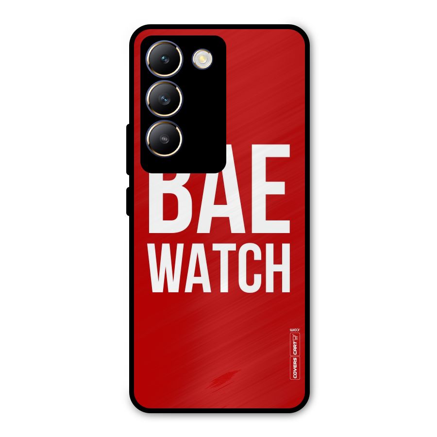 Bae Watch Metal Back Case for Vivo T3 5G