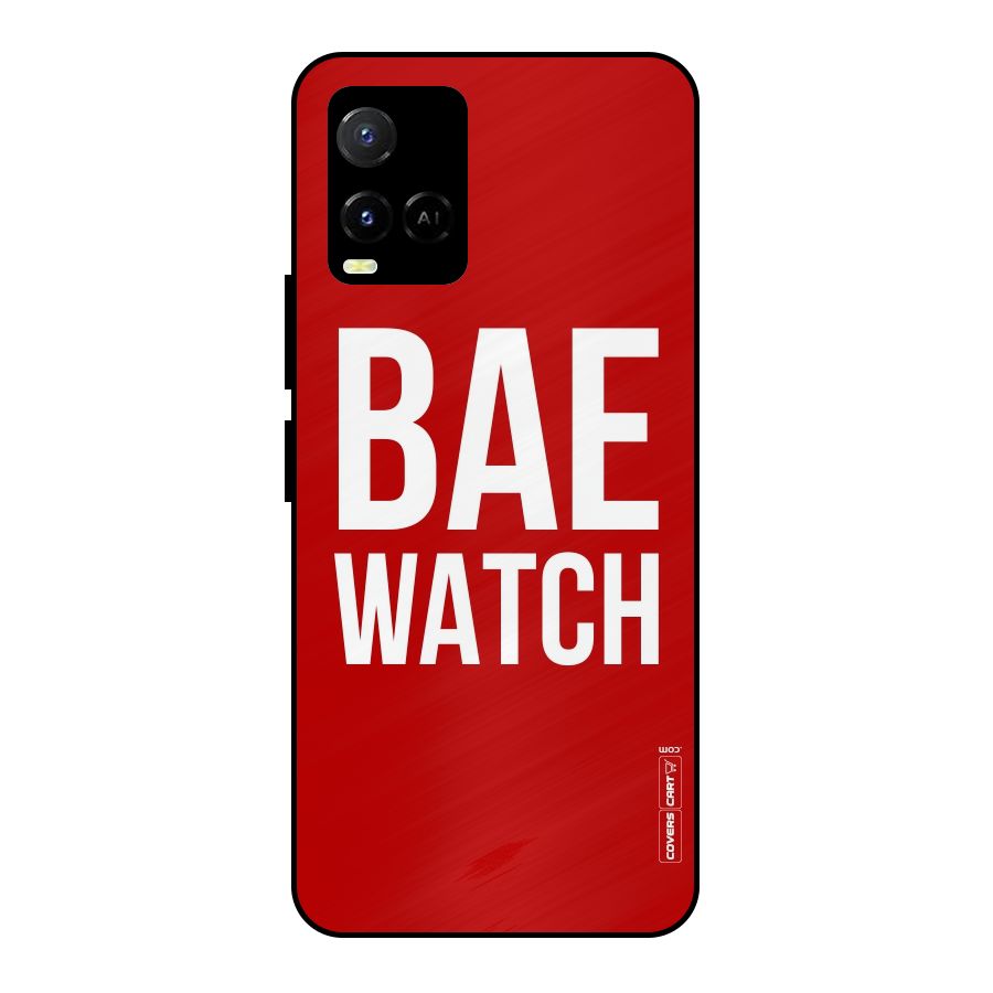Bae Watch Metal Back Case for Vivo Y21A