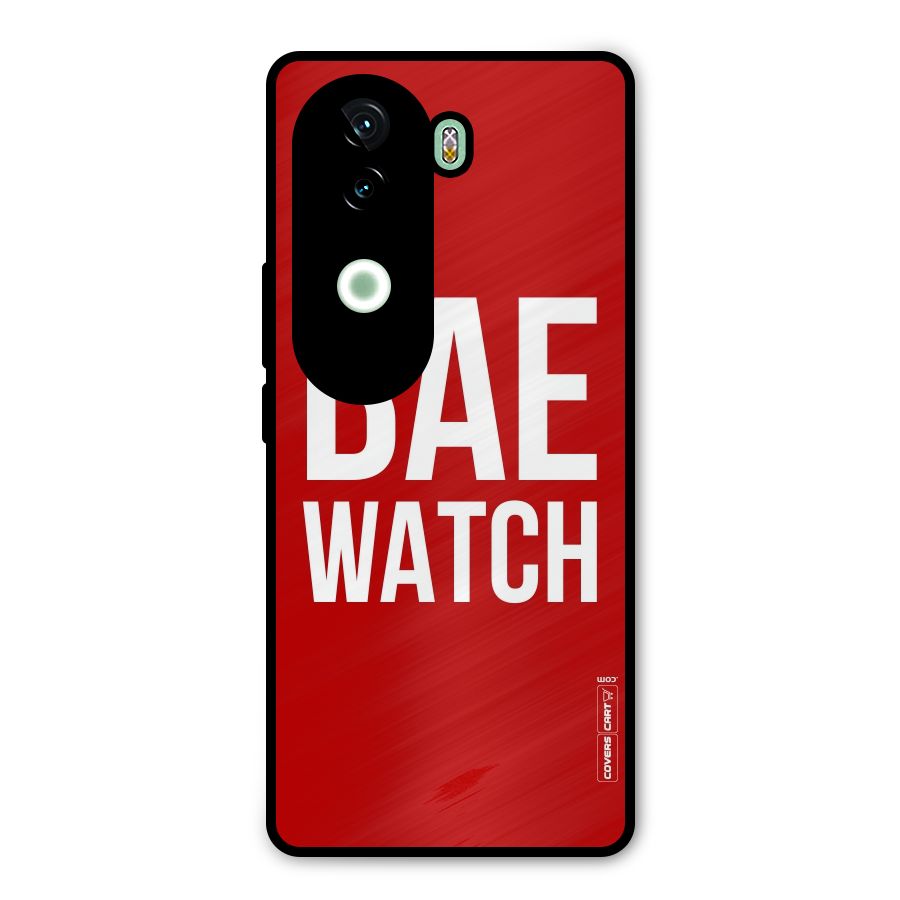 Bae Watch Metal Back Case for iQOO Z9s