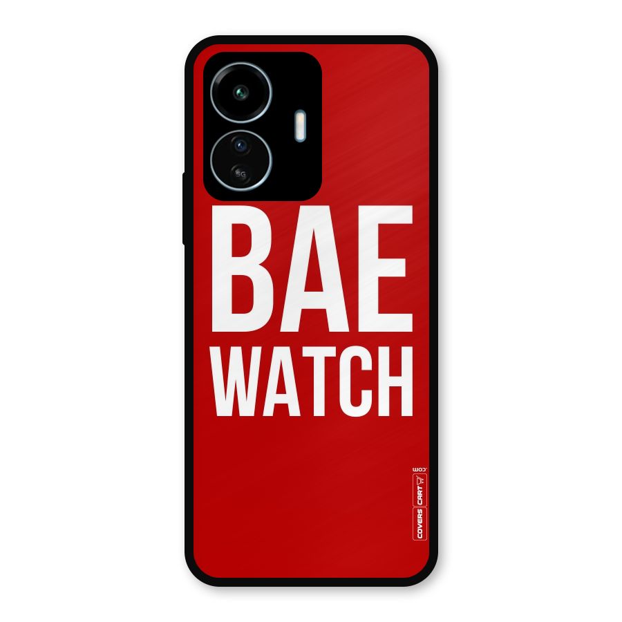 Bae Watch Metal Back Case for vivo iQOO Z6 Lite 5G