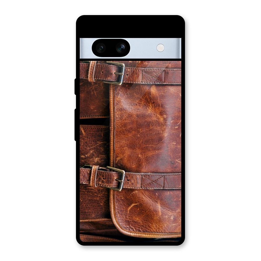 Bag Design (Printed) Glass Back Case for Google Pixel 7a