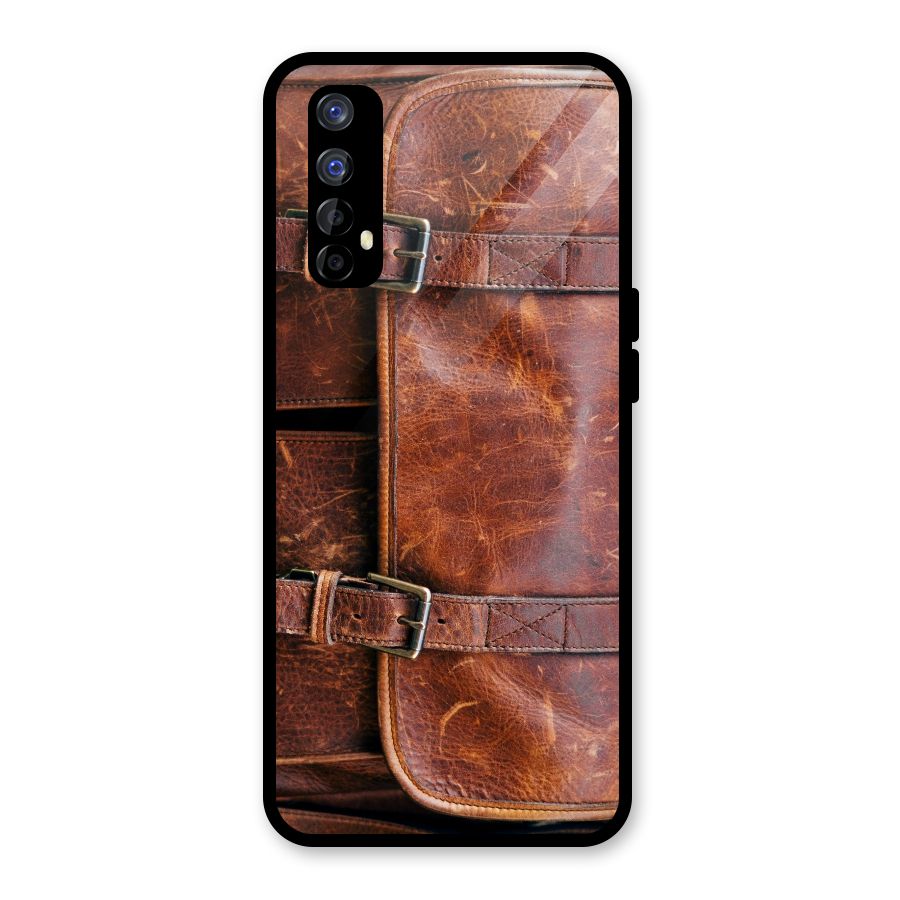 Bag Design (Printed) Glass Back Case for Realme Narzo 20 Pro
