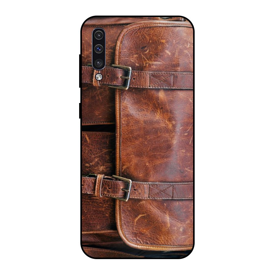 Bag Design (Printed) Metal Back Case for Galaxy A30s