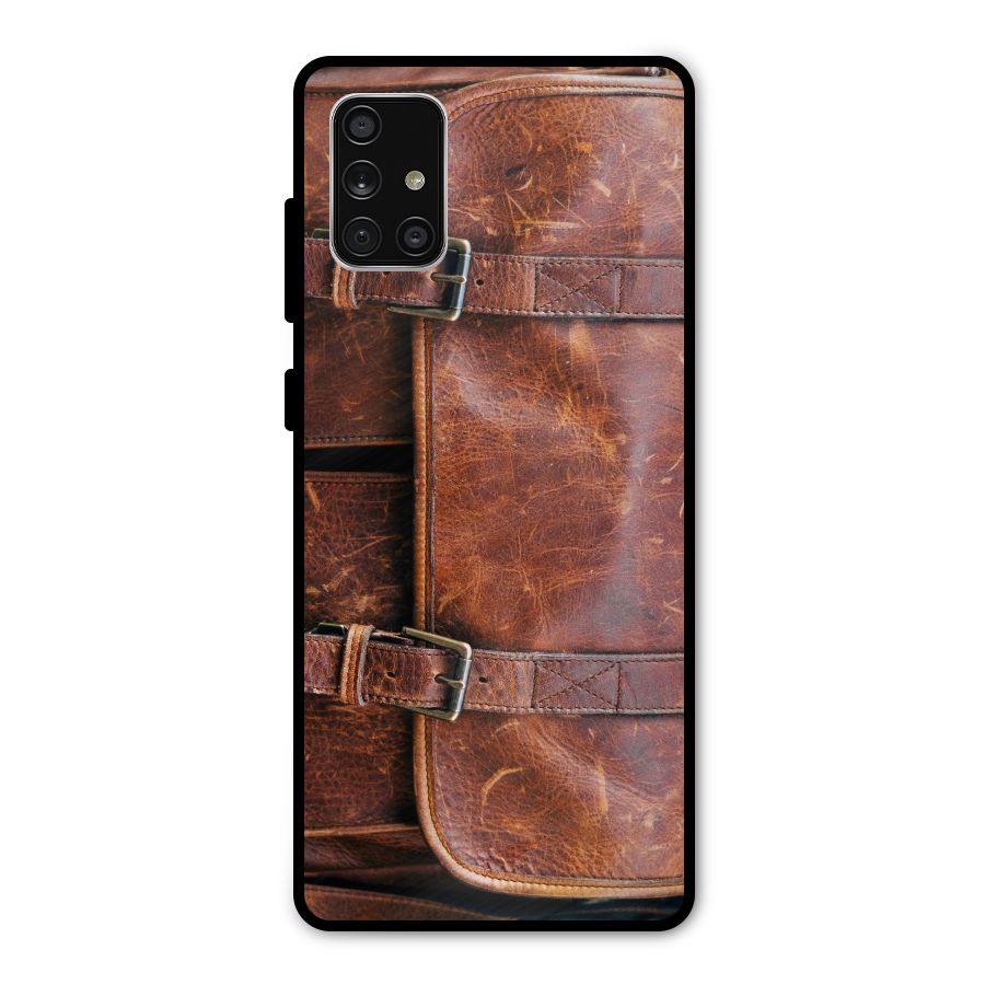 Bag Design (Printed) Metal Back Case for Galaxy A71