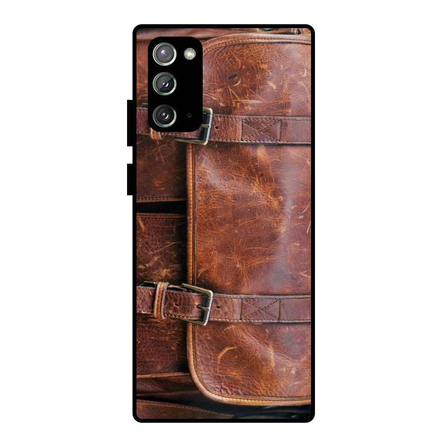 Bag Design (Printed) Metal Back Case for Galaxy Note 20