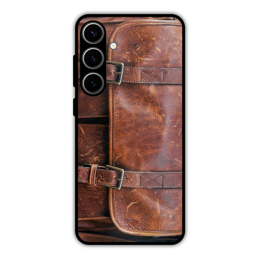 Bag Design (Printed) Metal Back Case for Galaxy S24 Plus