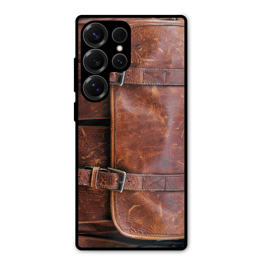 Bag Design (Printed) Metal Back Case for Galaxy S25 Ultra