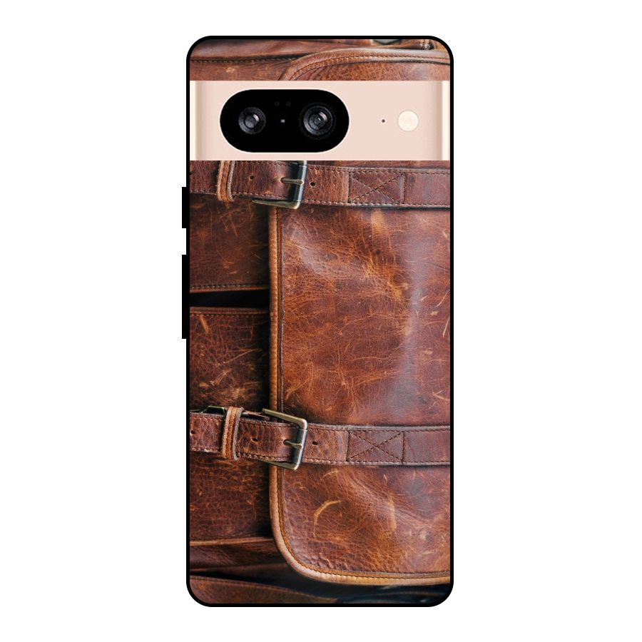 Bag Design (Printed) Metal Back Case for Google Pixel 8