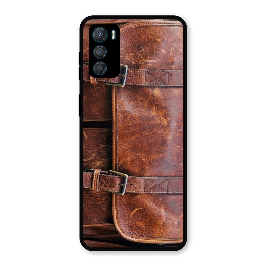 Bag Design (Printed) Metal Back Case for Moto G42
