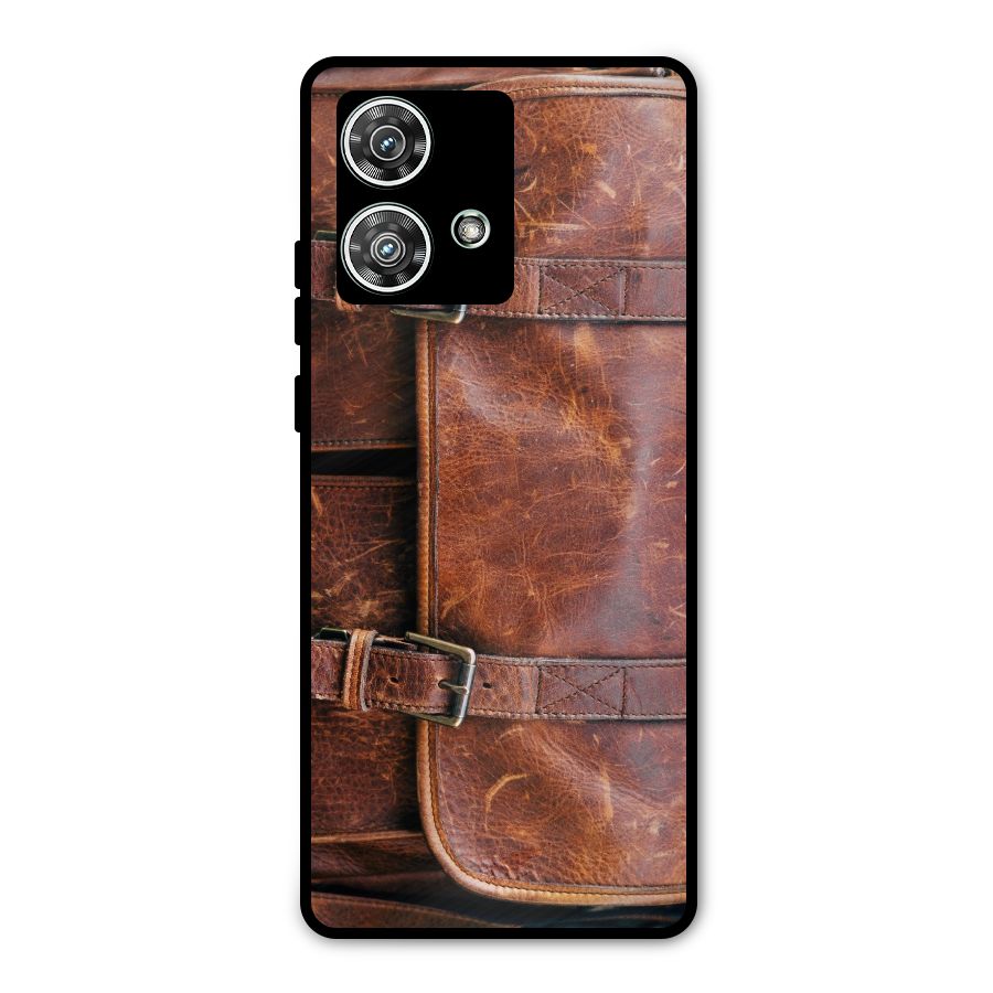 Bag Design (Printed) Metal Back Case for Motorola Edge 40 Neo