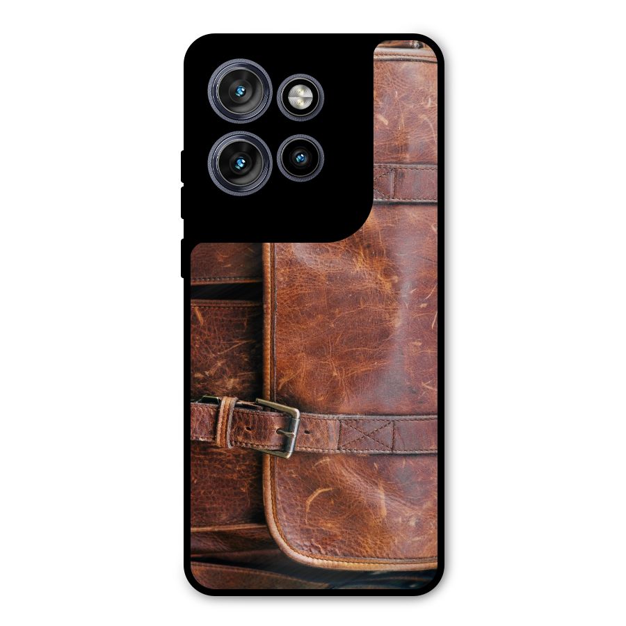 Bag Design (Printed) Metal Back Case for Motorola Edge 50 Neo