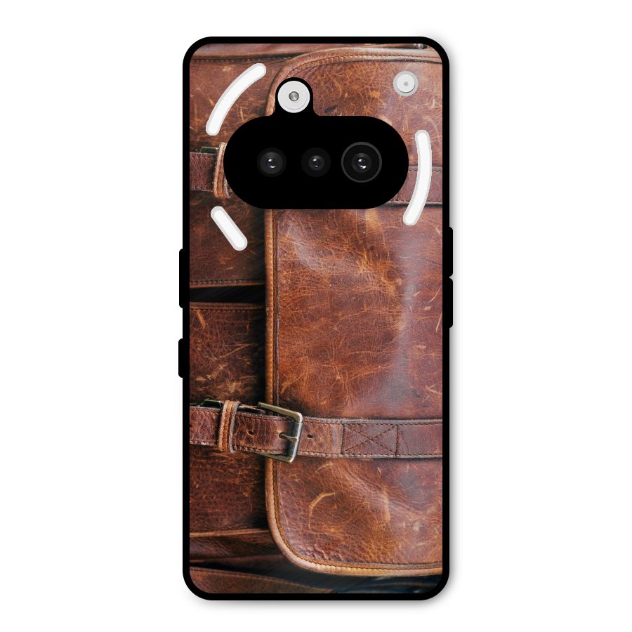 Bag Design (Printed) Metal Back Case for Nothing Phone 3a
