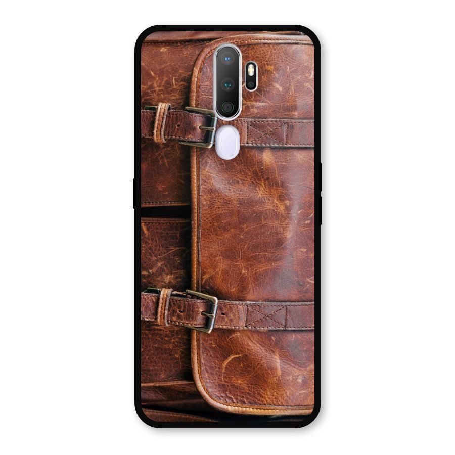 Bag Design (Printed) Metal Back Case for Oppo A5 (2020)