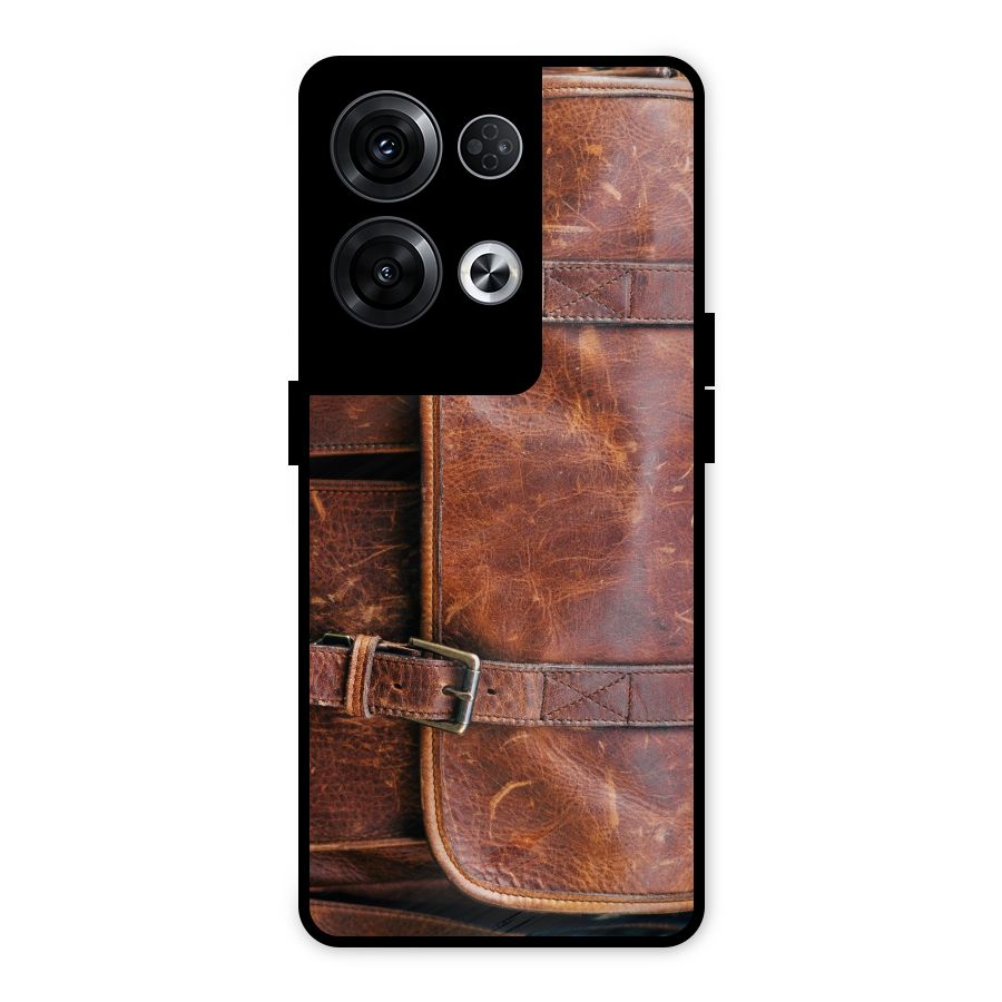 Bag Design (Printed) Metal Back Case for Oppo Reno8 Pro 5G