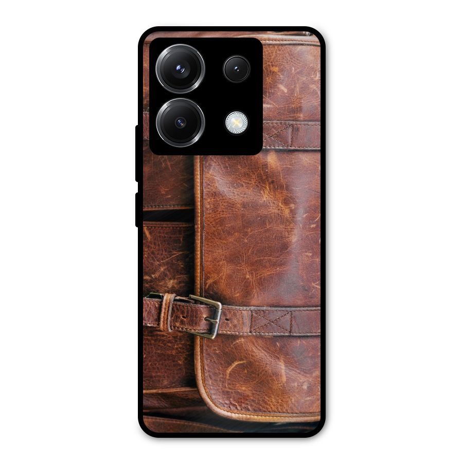 Bag Design (Printed) Metal Back Case for Poco X6