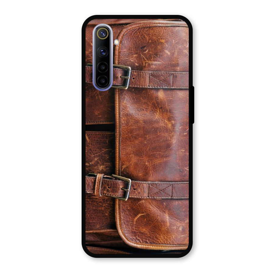 Bag Design (Printed) Metal Back Case for Realme 6i