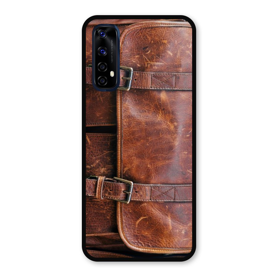 Bag Design (Printed) Metal Back Case for Realme 7