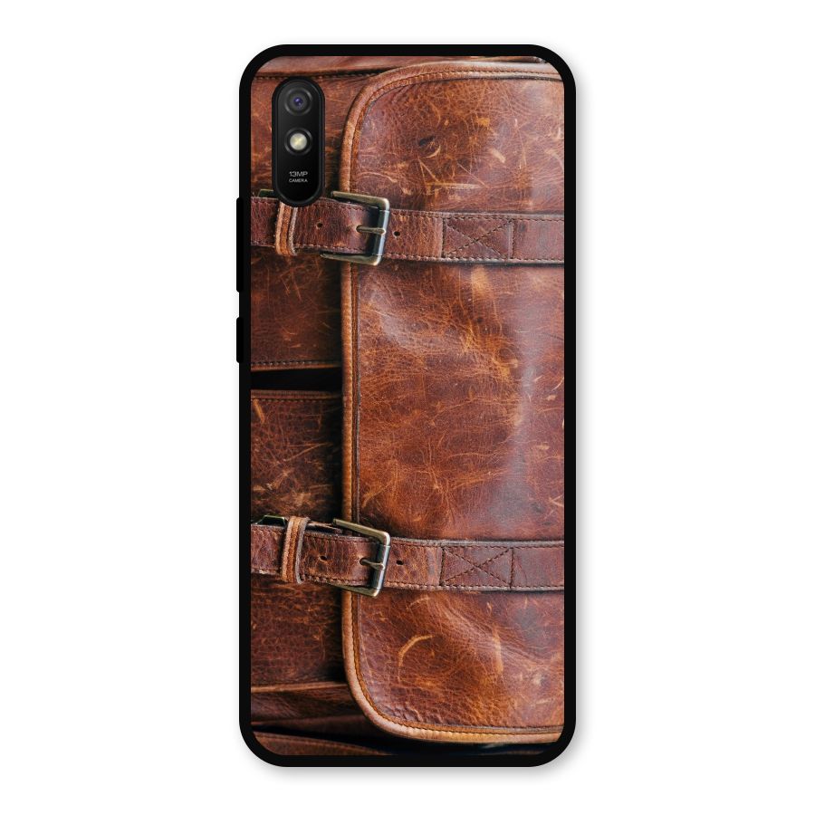 Bag Design (Printed) Metal Back Case for Redmi 9i