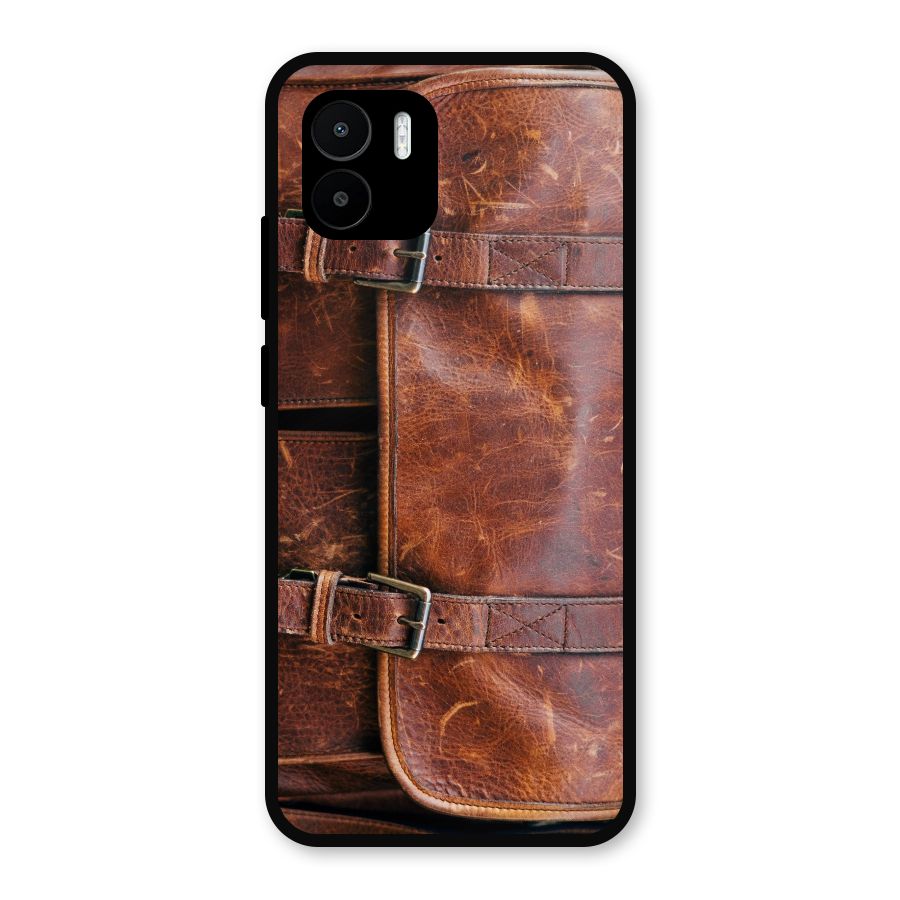 Bag Design (Printed) Metal Back Case for Redmi A2
