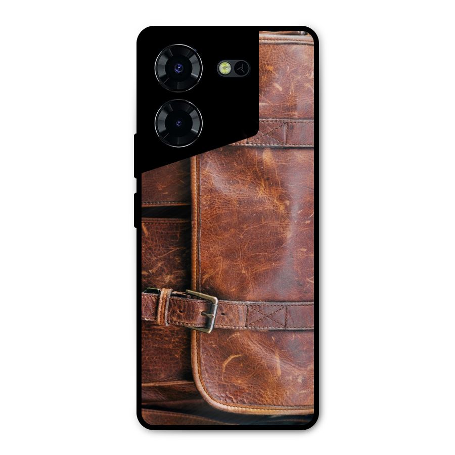 Bag Design (Printed) Metal Back Case for Tecno Pova 5 Pro 5G