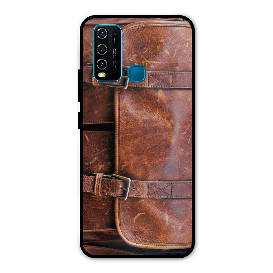 Bag Design (Printed) Metal Back Case for Vivo Y30