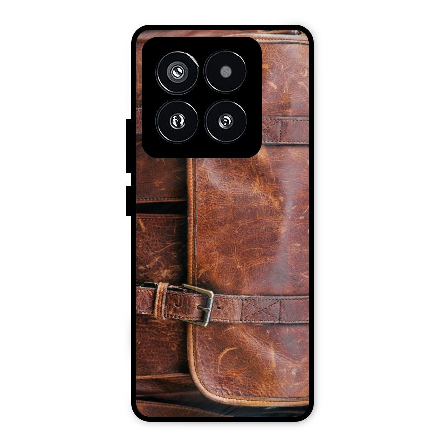 Bag Design (Printed) Metal Back Case for Xiaomi 14 Pro