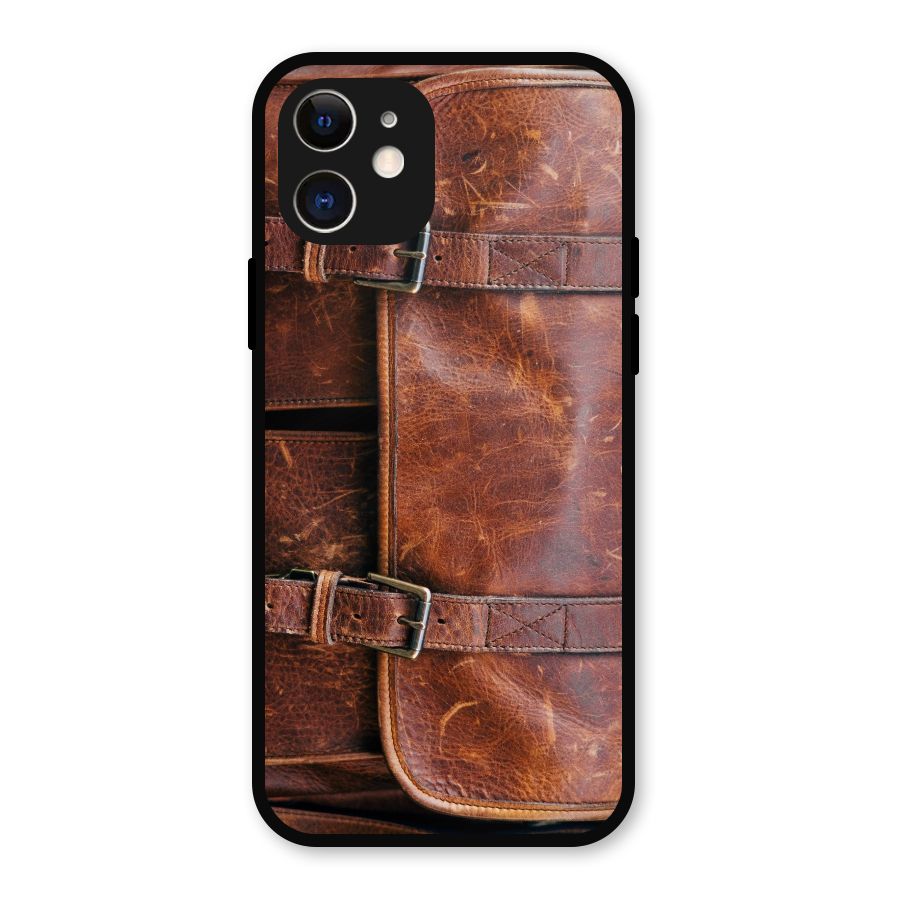 Bag Design (Printed) Metal Back Case for iPhone 12