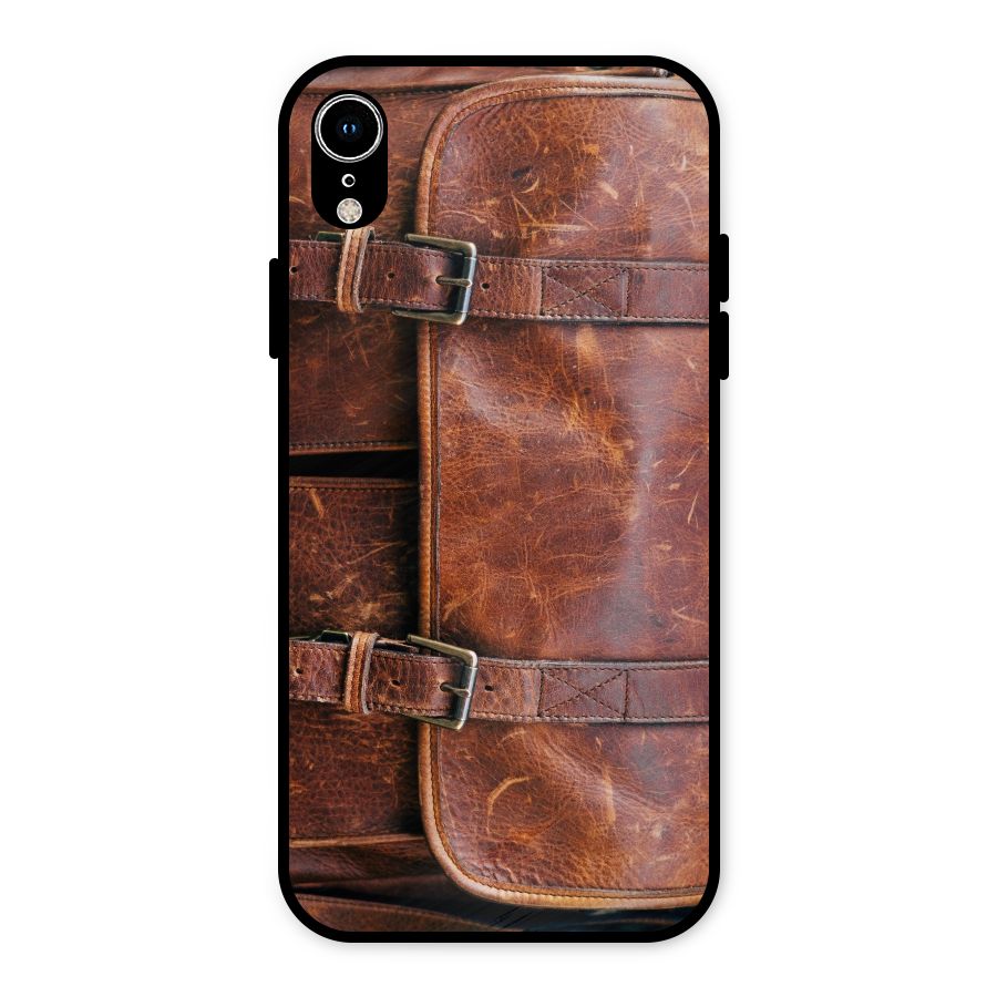 Bag Design (Printed) Metal Back Case for iPhone XR