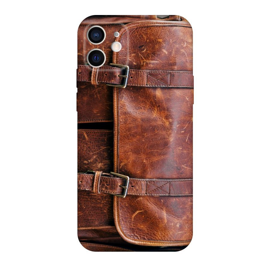 Bag Design (Printed) Original Polycarbonate Back Case for iPhone 12