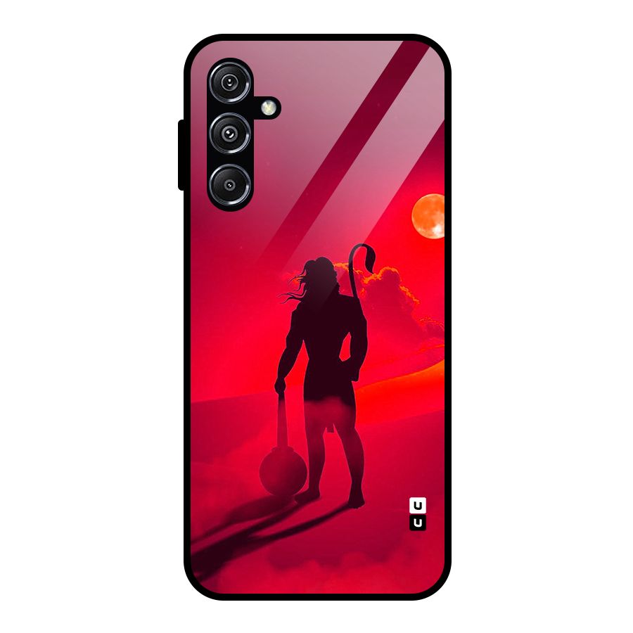 Bajrang Bali Glass Back Case for Galaxy M34 5G