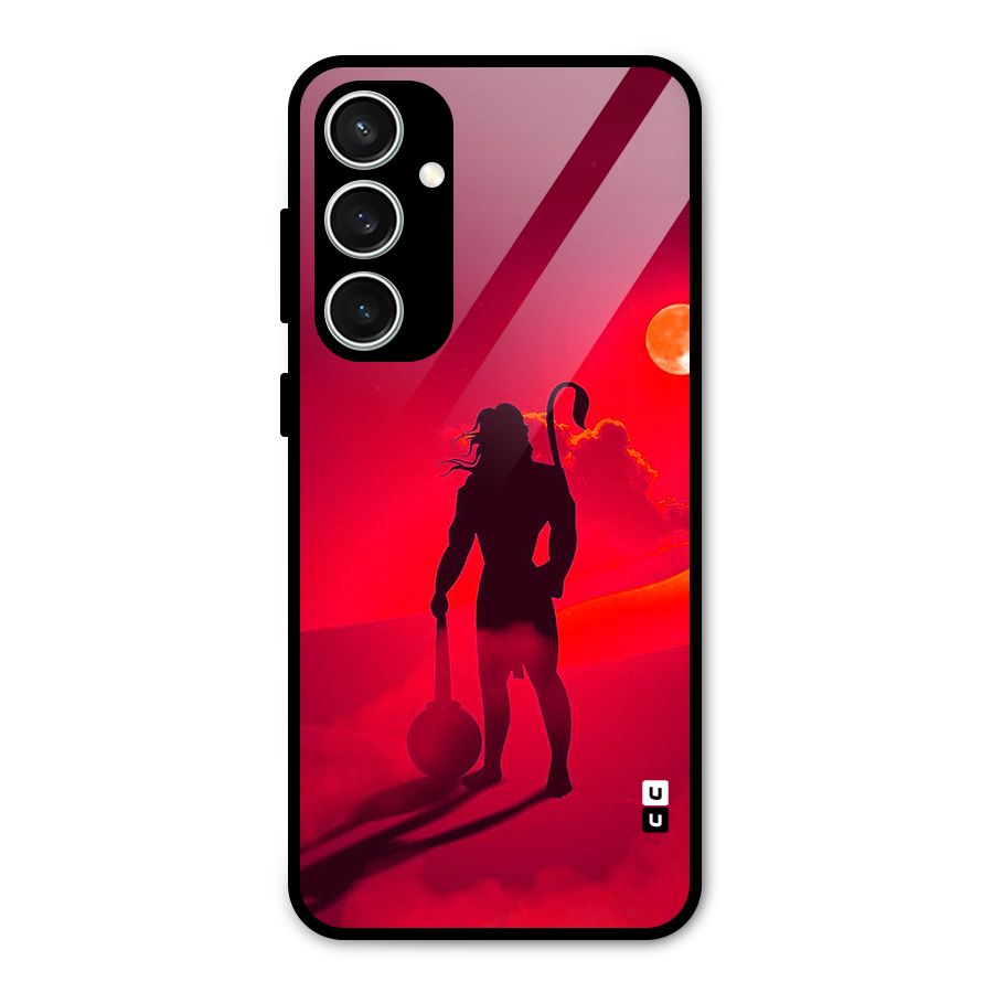 Bajrang Bali Glass Back Case for Galaxy S23 FE