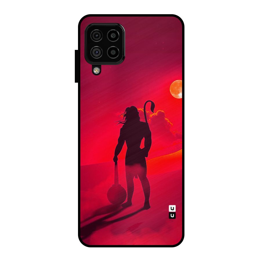 Bajrang Bali Metal Back Case for Galaxy A22 4G