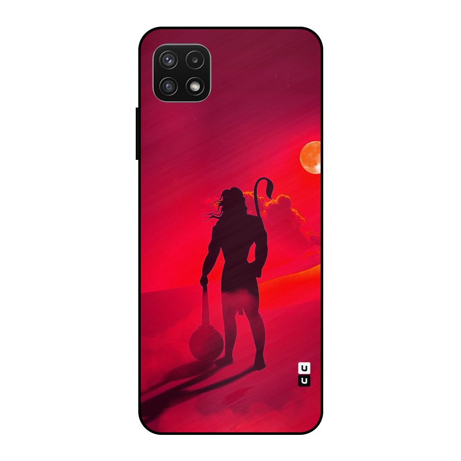 Bajrang Bali Metal Back Case for Galaxy A22 5G
