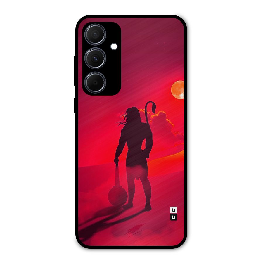 Bajrang Bali Metal Back Case for Galaxy A35