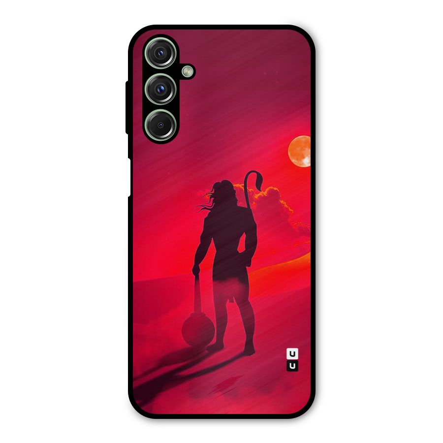 Bajrang Bali Metal Back Case for Galaxy F34